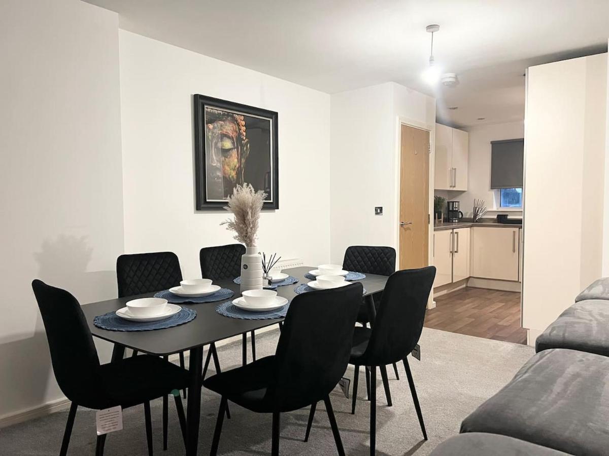 Secure Parking 3 Bedroom Stylish House With Garden Apartamento Manchester